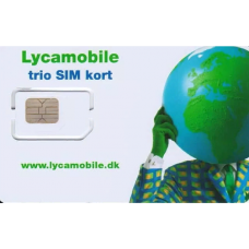 Сим карта LycaMobile Дании